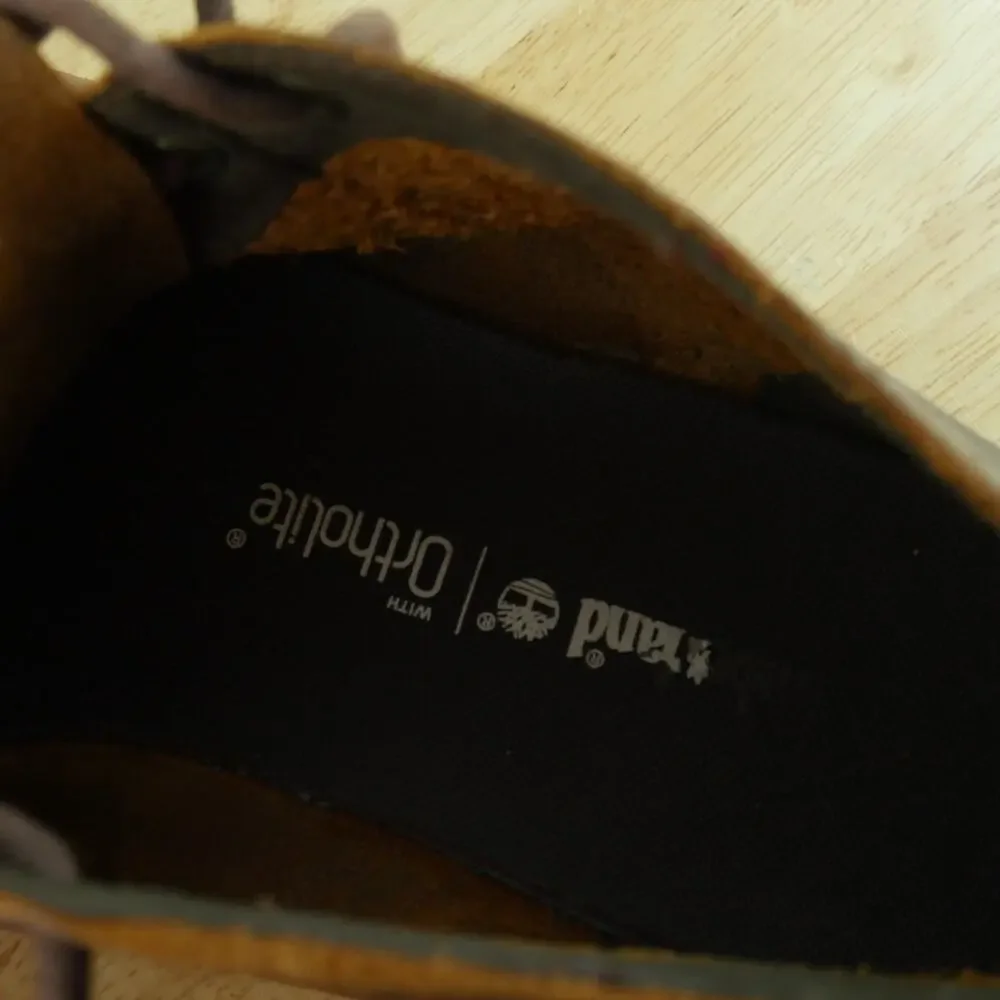 Timberland Ortholite Men Yorkdale Chukka Brown Leather Boot Size 10‎ Lace Up
